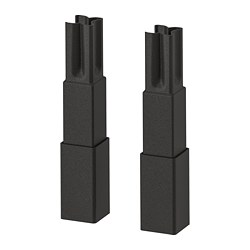 ENHET - Legs f frame, anthracite, 7.0 cm