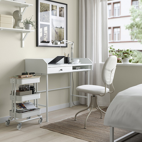 RÅSKOG trolley, white, 28x38x61 cm | IKEA Indonesia