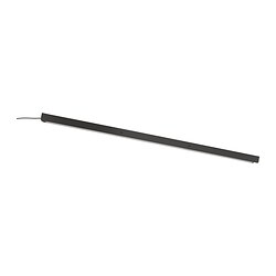 ÖVERSIDAN - Lmpu strp LED lmri pkian dg sensor, dapat diredupkan abu-abu tua, 96 cm
