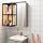 SILVERGLANS - Lampu strip LED kamar mandi, dapat diredupkan antrasit, 40 cm | IKEA Indonesia - PE810038_S1