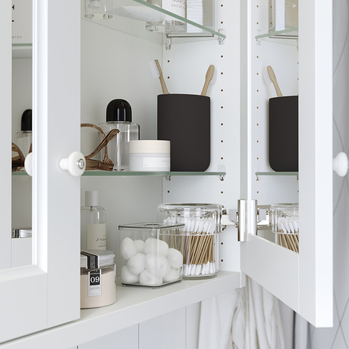 TÄNNFORSEN mirror cabinet with doors