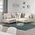 SÖDERHAMN sofa sudut, 3 dudukan