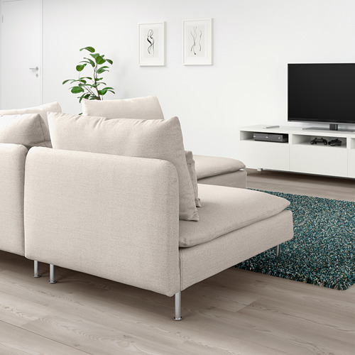 SÖDERHAMN sofa sudut, 3 dudukan