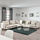 SÖDERHAMN sofa sudut, 6 dudukan