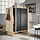GLAMBERGET - kayu pinus/hitam, 117x63x150 cm | IKEA Indonesia - PE957258_S1