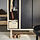 GLAMBERGET - kayu pinus/hitam, 117x63x150 cm | IKEA Indonesia - PE957262_S1