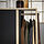 GLAMBERGET - kayu pinus/hitam, 117x63x150 cm | IKEA Indonesia - PE957261_S1