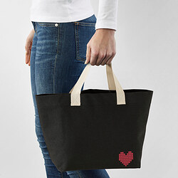 TOSSDAN - Tas, merah/hitam, 12 l