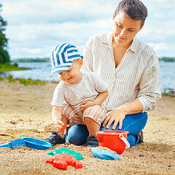 SANDIG - 7-piece sand play set, multicolour