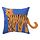 NATTHÄGER - cushion, blue/tiger, 50x50 cm | IKEA Indonesia - PE957310_S1