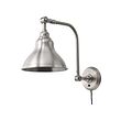 ANKARSPEL - Wall lamp, pewter effect