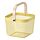 RISATORP - basket, light yellow, 25x26x18 cm | IKEA Indonesia - PE891576_S1