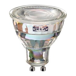 TRÅDFRI - Bohlam LED GU10 345 lumen, pintar/dapat diredupkan secara wireless putih hangat
