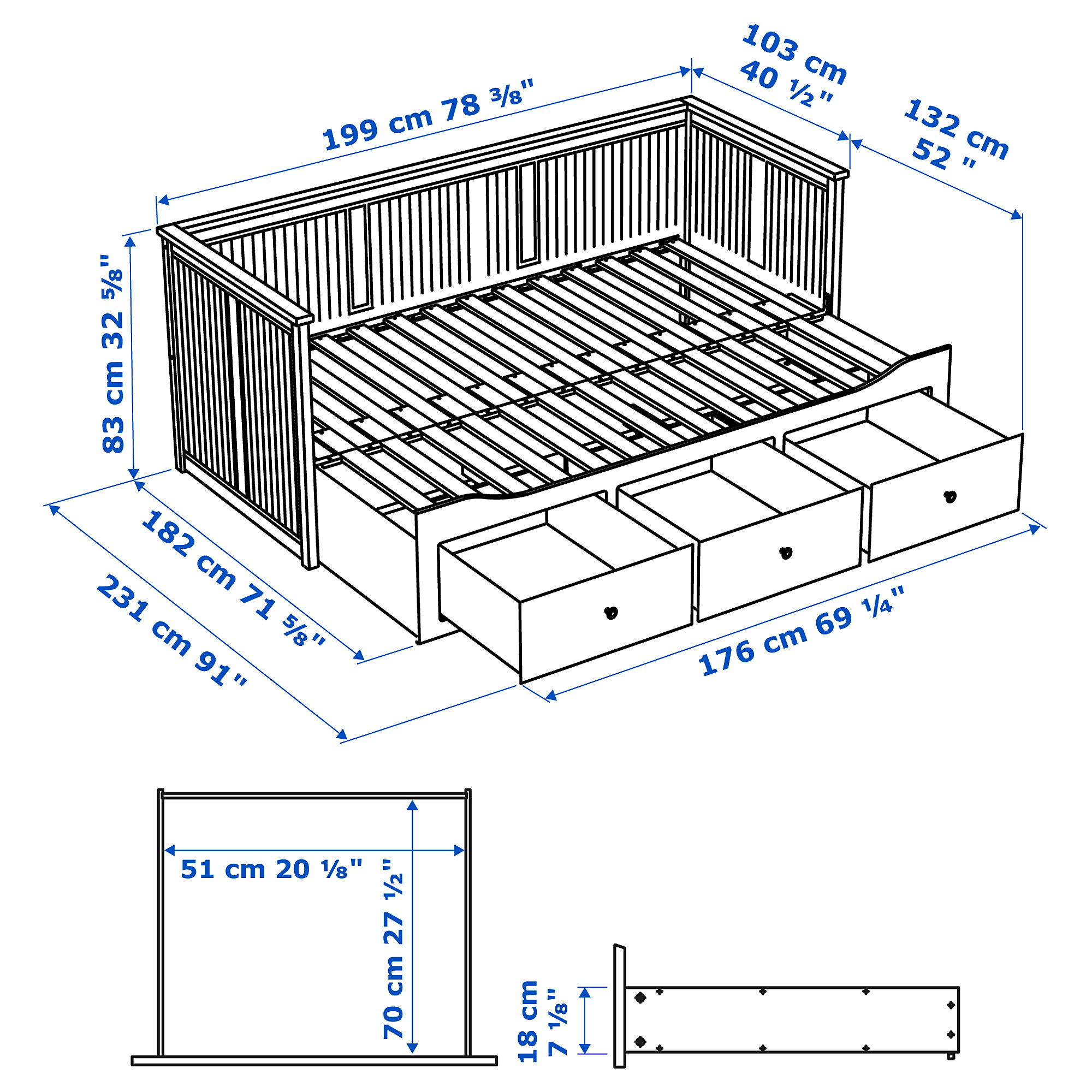 Hemnes ikea upgrade pulls knobs