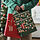 VINTERFINT - gift bag, mixed patterns red/green, 26x35 cm | IKEA Indonesia - PE957453_S1