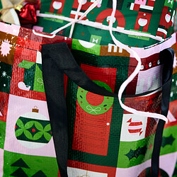 VINTERFINT - Storage bag, multicolour, 36 l