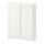 BILLY/OXBERG - rak buku dgn pintu, putih, 80x30x106 cm | IKEA Indonesia - PE714123_S1