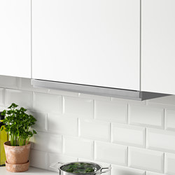 UTDRAG - Kap penghisap asap built-in, baja tahan karat, 60 cm