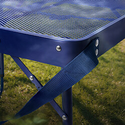 STRANDÖN - Set meja lipat, biru