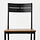 SANDSBERG/SANDSBERG - meja dan 2 kursi, hitam/hitam, 67x67 cm | IKEA Indonesia - PE852978_S1