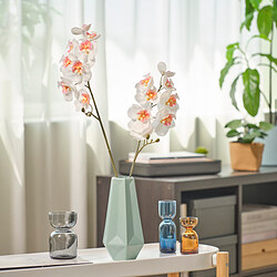 SMYCKA - Artificial flower, in/outdoor/Orchid white, 60 cm
