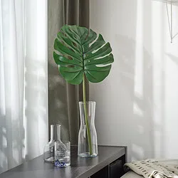SMYCKA - Daun tiruan, dalam/luar ruang/Monstera hijau, 80 cm