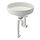 LERSJÖN - countertop wash-basin w water trap, white, 38x14 cm | IKEA Indonesia - PE957754_S1