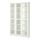 BILLY/OXBERG - bookcase with glass-doors, white, 120x30x202 cm | IKEA Indonesia - PE714545_S1