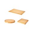 OLEBY - Chopping board, set of 3, bamboo