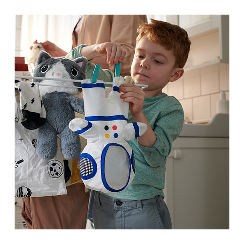 AFTONSPARV boneka berkostum astronaut