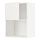 METOD - wall cabinet for microwave oven, white/Voxtorp matt white, 60x37x80 cm | IKEA Indonesia - PE754639_S1