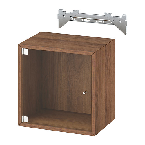 EKET kabinet dinding dengan pintu kaca