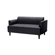 HEMLINGBY - Two-seat sofa, Bomstad black