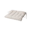 VIPPÄRT - Bantal kursi, krem, 38x38x6.5 cm