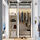 PAX/MISTUDDEN - wardrobe combination, white/grey patterned, 150x60x236 cm | IKEA Indonesia - PE928862_S1