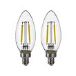 SOLHETTA - LED bulb E14 250 lumen, chandelier/clear