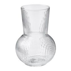 PÅDRAG - Vas, kaca bening, 17 cm