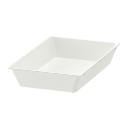 UPPDATERA - Utensil tray, white, 20x31 cm