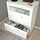 BRIMNES - chest of 3 drawers, white/frosted glass, 78x95 cm | IKEA Indonesia - PE928922_S1