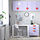 SMÅSTAD - wall cabinet, white lilac/with 1 shelf, 60x32x60 cm | IKEA Indonesia - PE928925_S1