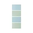 MEHAMN - 4 panels for sliding door frame, light blue/light green, 75x201 cm | IKEA Indonesia - PE928943_S2