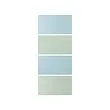 MEHAMN - 4 panel utk rangka pintu geser, biru muda/hijau muda, 100x236 cm | IKEA Indonesia - PE928945_S2