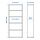TONSTAD - rak buku, putih pudar, 81x37x201 cm | IKEA Indonesia - PE958017_S1
