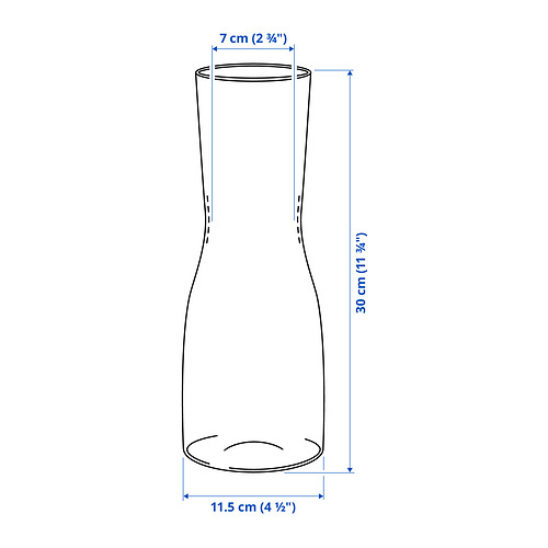 TIDVATTEN Measurement Illustration