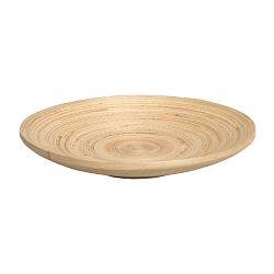 HULTET - Decoration dish, bamboo, 30 cm