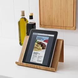 VIVALLA - Stand tablet, bambu, 26x17 cm