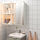 SILVERGLANS - LED bathroom lighting strip, dimmable white, 40 cm | IKEA Indonesia - PE810791_S1