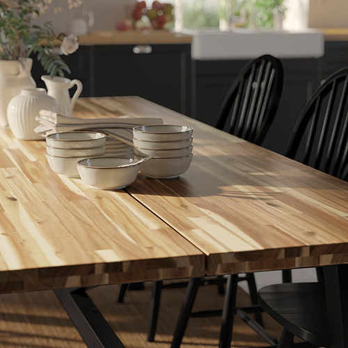 SKOGSTA table and 4 chairs
