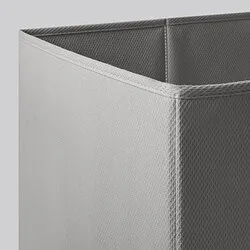 KOSINGEN - Kotak, abu-abu muda, 33x38x33 cm