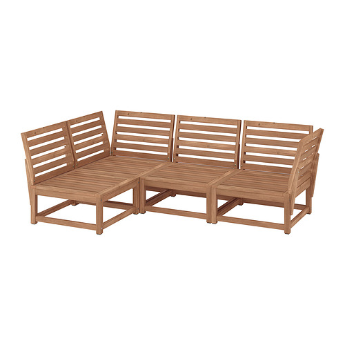 NÄMMARÖ corner sofa, 3-seat
